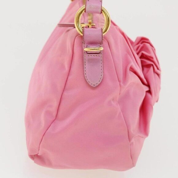 PRADA Hand Bag Nylon 2way Pink - Picture 4 of 15